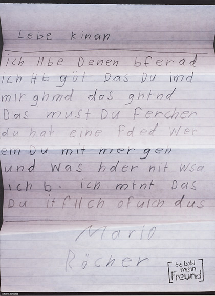 Bis bald mein Freund - Die Objekte