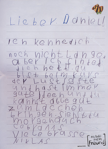 Bis bald mein Freund - Die Objekte
