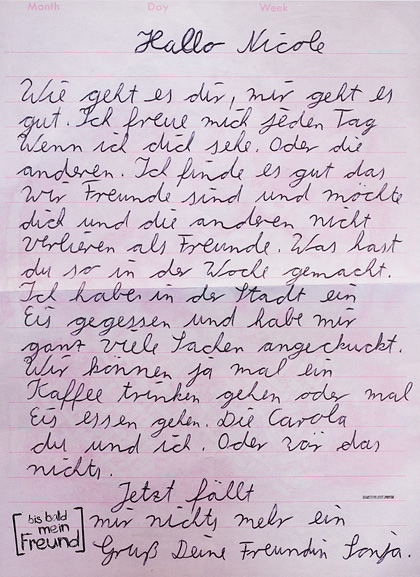 Bis bald mein Freund - Die Objekte